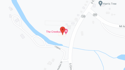 Map of the neighborhood around Valley View Lodge