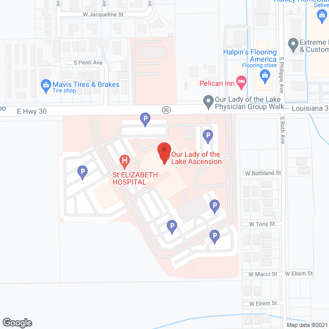 Riverview Medical Ctr in google map