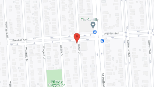 Map of the neighborhood around Ambler and Assoc