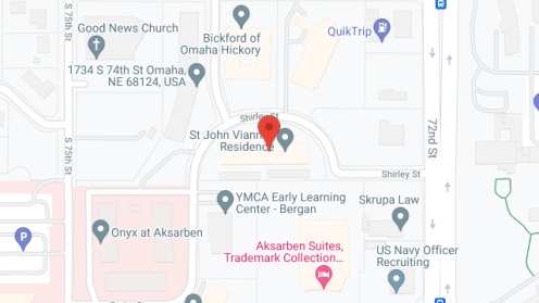 Map of the neighborhood around Westminster Court