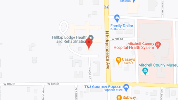 Hilltop Lodge in google map