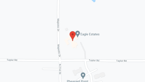 Map of the neighborhood around Eagle Estates