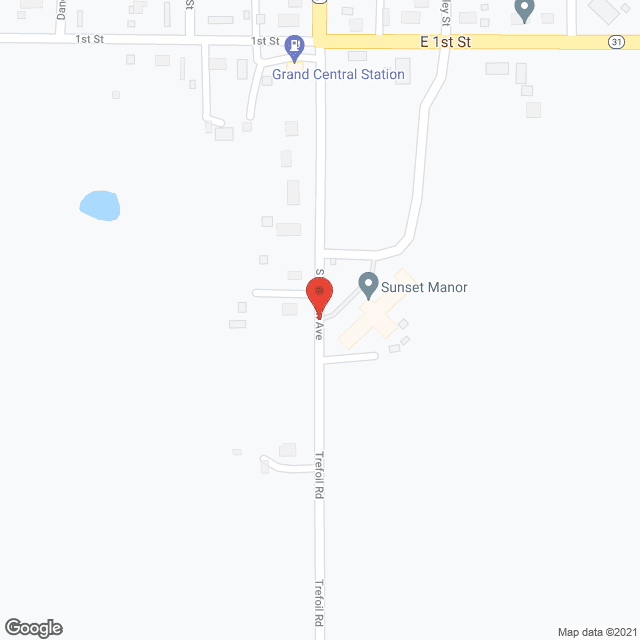 Sunset Manor in google map