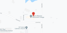 Prairie Mission Retirement Vlg in google map