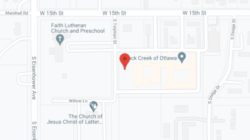 Map of the neighborhood around Village West