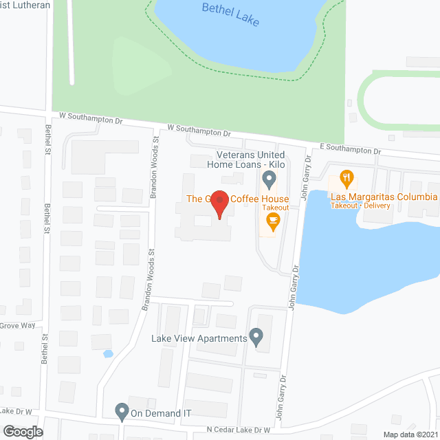 South Hampton Place in google map