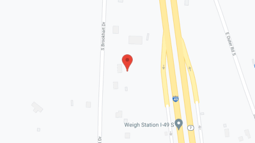 Map of the neighborhood around Phoenix ISL Svc