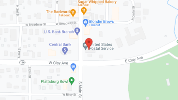 Oakridge of Plattsburg in google map