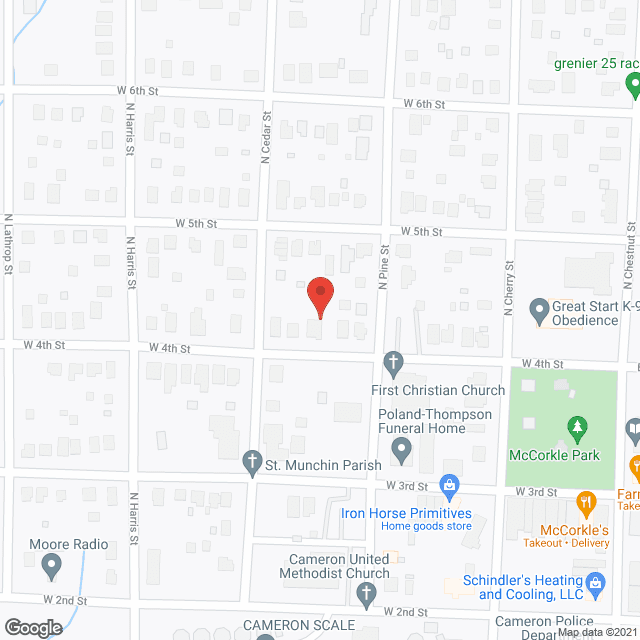 Cameron Commnty Hosp Home Hlth in google map