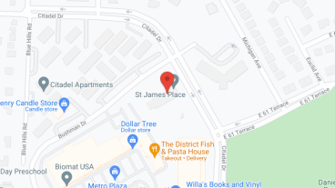 St James Place in google map