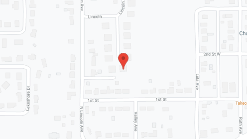 Map of the neighborhood around Scott City Apartments