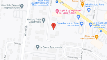 Hickory Trace Apartments in google map