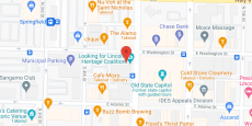 Illinois Network of Ctr in google map