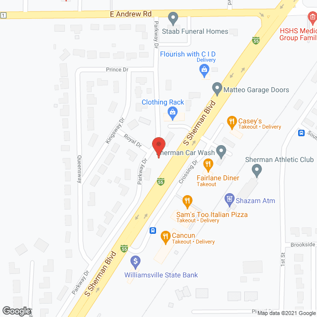 Villa Health Care East in google map