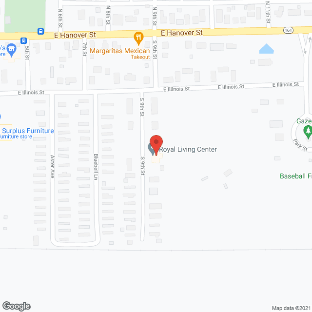 Royal Living Ctr in google map