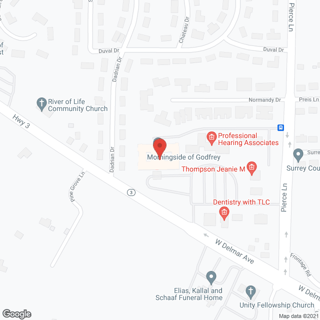 D'Adrian Convalescent Ctr in google map