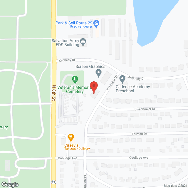 Davies Square in google map