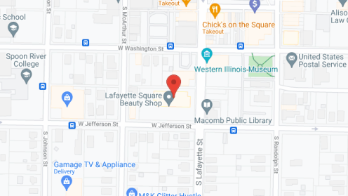 Map of the neighborhood around Lafayette Square Inc