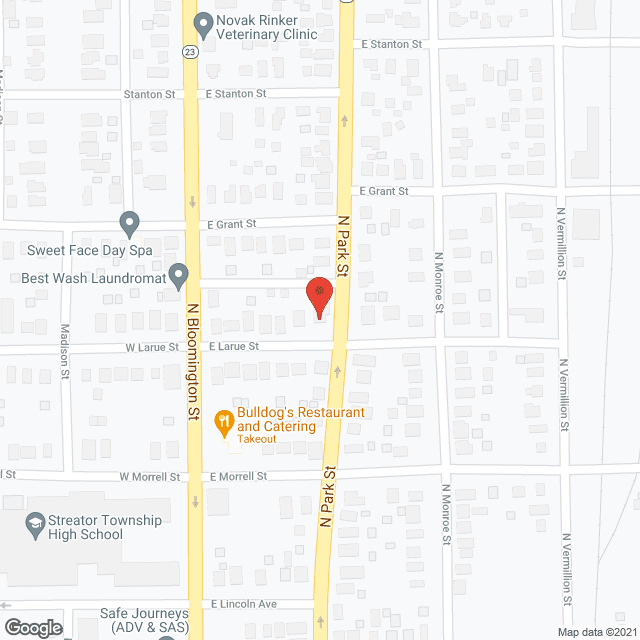 Grandma's House in google map