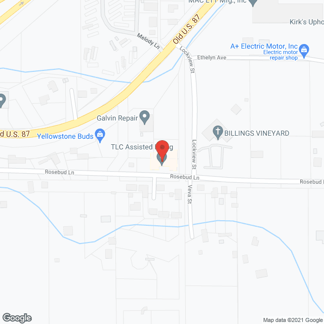 Evergreen of Billings Health in google map