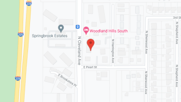 Woodland Hills Apartments in google map