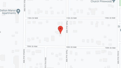Map of the neighborhood around Homefront Care