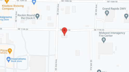 Map of the neighborhood around Esther House