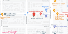 Hayes Residence in google map