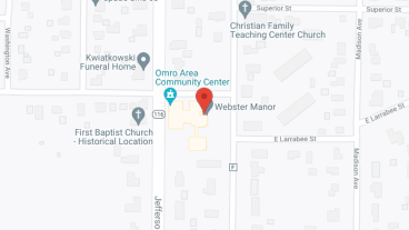Webster Manor in google map