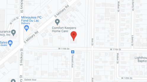 Map of the neighborhood around Franklin House