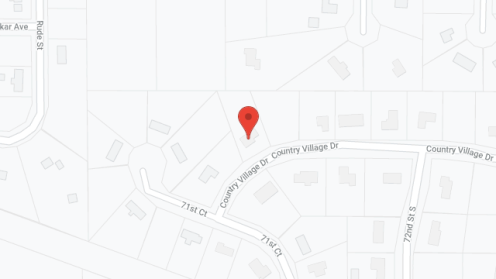 Map of the neighborhood around Compassion's Connection