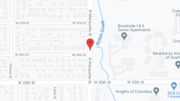 Brookside Senior Apartments in google map