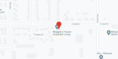 Maggie's House Assisted Living in google map