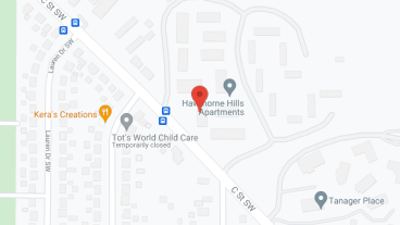 Hawthorne Hills Apartments in google map