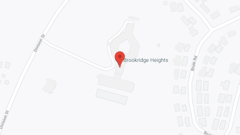 Map of the neighborhood around Brookridge Heights Assisted Living