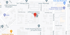 Jefferson Towers Apartments in google map