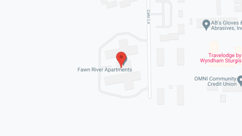 Map of the neighborhood around Fawn River Retirement Apts