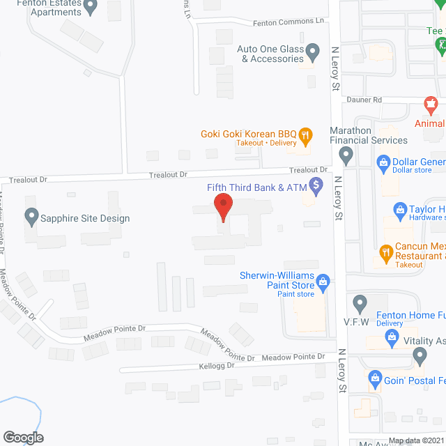 Crestmont Nursing Care Ctr in google map