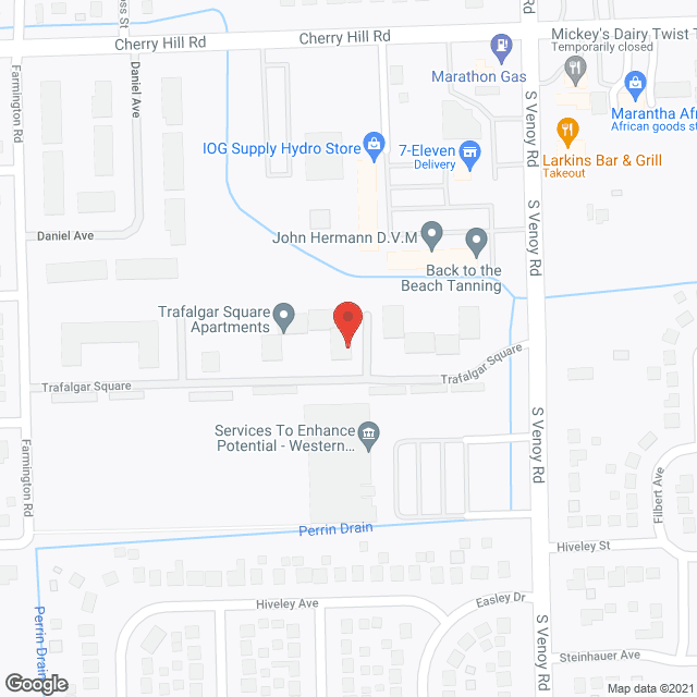 Residential Care Alternative in google map