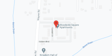 Woodside Square Apartments in google map