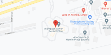 Thompson Tower Rental Office in google map
