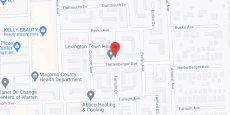 Lexington Town Houses in google map