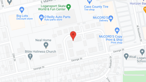 Map of the neighborhood around Monticello Housing Co