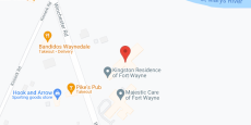 Kingston Residence of Fort Wayne in google map
