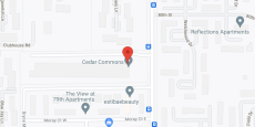 Cedar Commons in google map