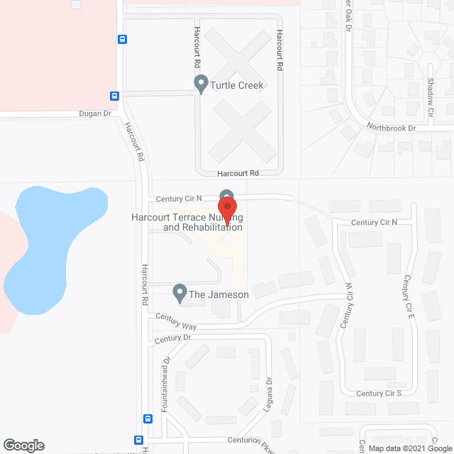 The Waters of Greenbriar in google map