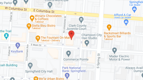Map of the neighborhood around Shawnee Place Apartments