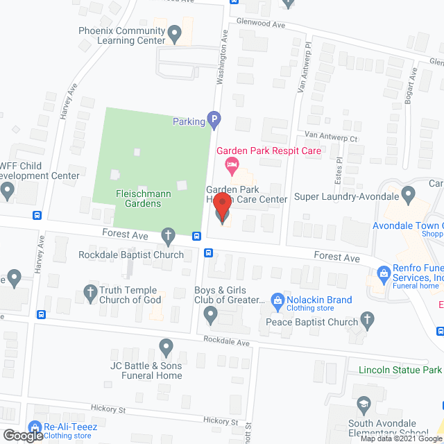 Gardenview Nursing Home in google map