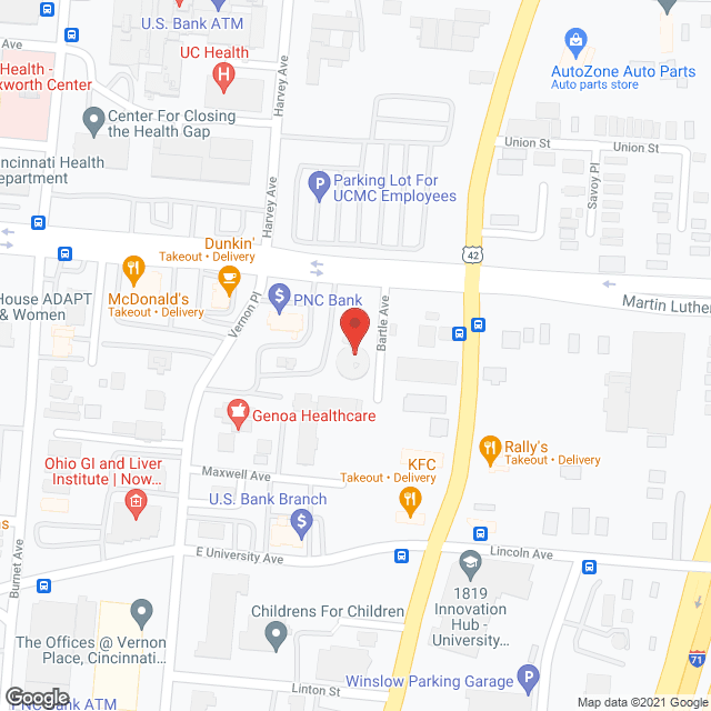 Clifton Villa in google map