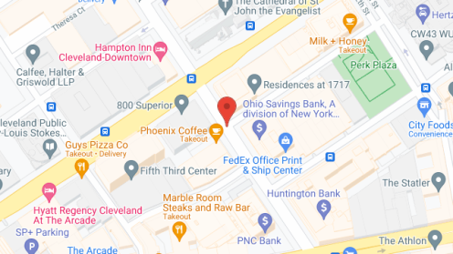 Map of the neighborhood around Eden Inc